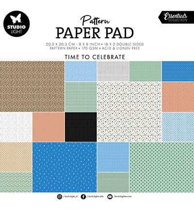 SL Pattern Paper Pad Background designs Essentials nr.154
