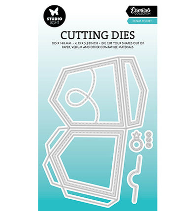 SL Cutting dies Denim pocket Essentials nr.788