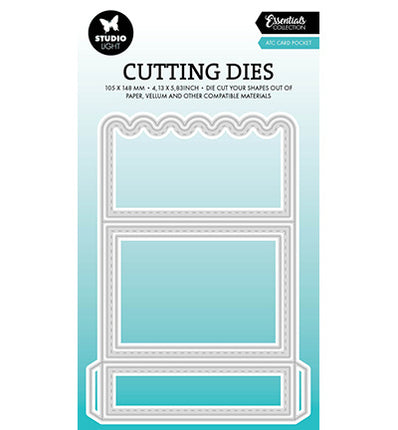 SL Cutting dies ATC card pocket Essentials nr.789