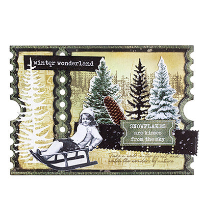 GR Clear Stamp Forest wonders Grunge Collection nr.681