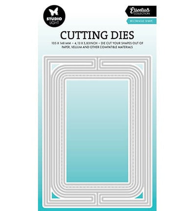 SL Cutting dies Rectangle card shape Essentials nr.823