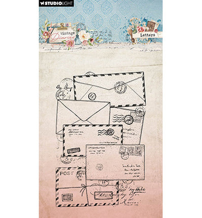 SL Clear Stamps Letters Vintage Diaries nr.653