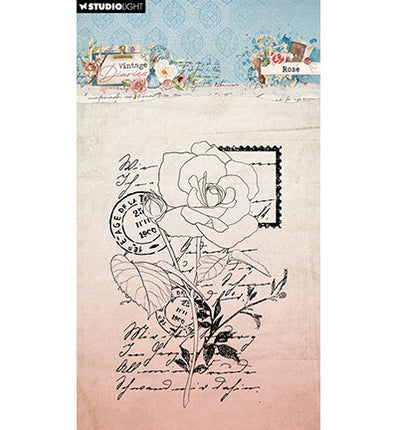 SL Clear Stamps Rose Vintage Diaries nr.654