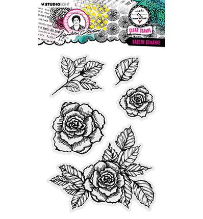 ABM Clear Stamp Garden romance Signature Collection nr.647