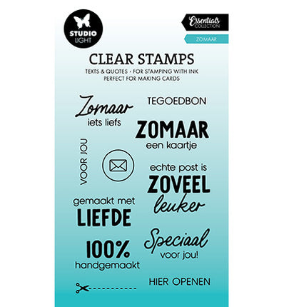 SL Clear stamp Zomaar Essentials nr.643