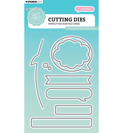 SL Cutting Die Speech & tekst essentials Sweet Stories nr.821