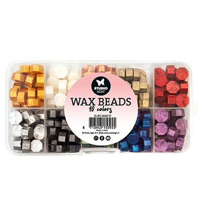 Wax Beads Metallic colors Essentials Tools nr.19