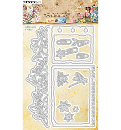 JMA Cutting Die Decoration & cards Wild & Free nr.827