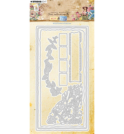 JMA Cutting Die Wildflower slimline Wild & Free nr.828