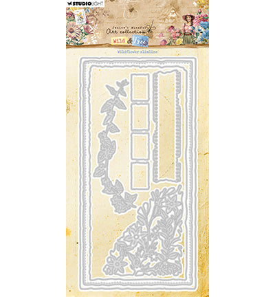 JMA Cutting Die Wildflower slimline Wild & Free nr.828