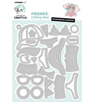 CCL Cutting Die Accessoires summer Friendz nr.834
