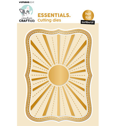 CCL Hot Foil Cutting Die Sunburst Essentials nr.3
