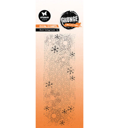 GR Clear Stamp Snow background Grunge Collection nr.675