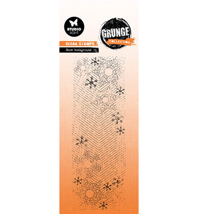 GR Clear Stamp Snow background Grunge Collection nr.675