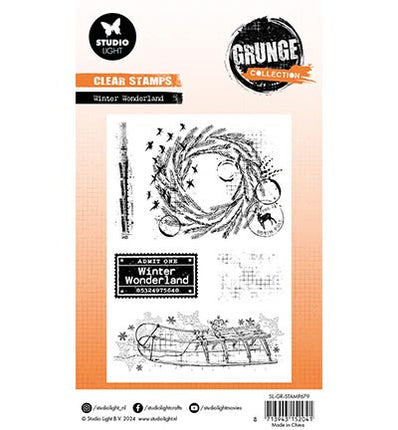 GR Clear Stamp Winter fair Grunge Collection nr.680
