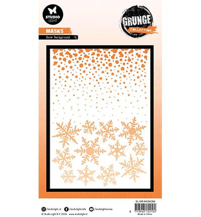 GR Mask Snow background Grunge Collection nr.284
