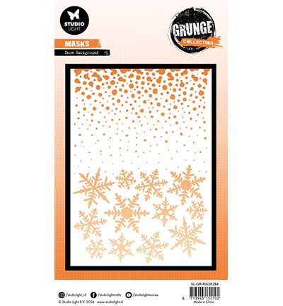 GR Mask Snow background Grunge Collection nr.284