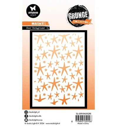GR Mask Star background Grunge Collection nr.286