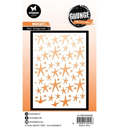GR Mask Star background Grunge Collection nr.286