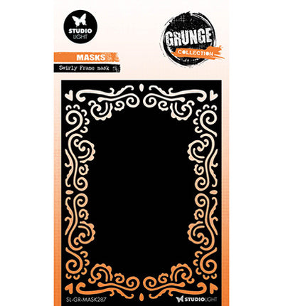 GR Mask Swirly frame Grunge Collection nr.287