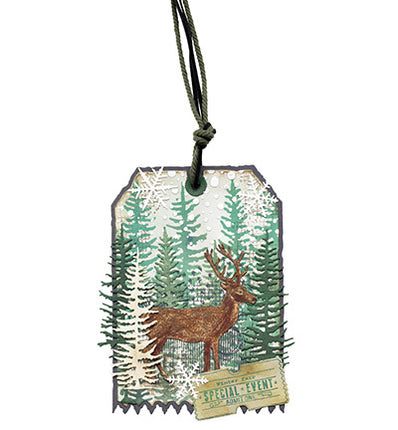 GR Cutting Die Winter elements Grunge Collection nr.832