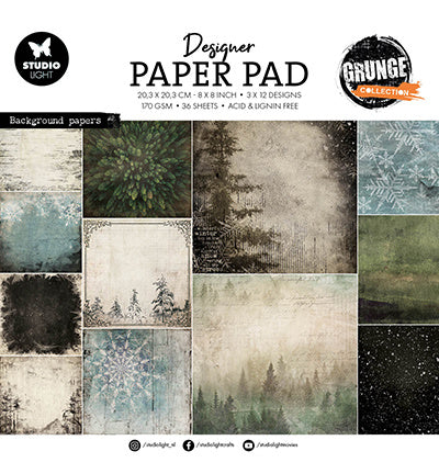 GR Design Paper Pad Background paper Grunge Collection nr.187