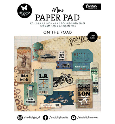 SL Mini Paper Pad On the road Essentials nr.212