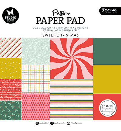 SL Pattern Paper Pad Sweet Christmas Essentials nr.199
