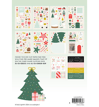 SL Die-cut Paper Pad Sweet Christmas Essentials nr.203