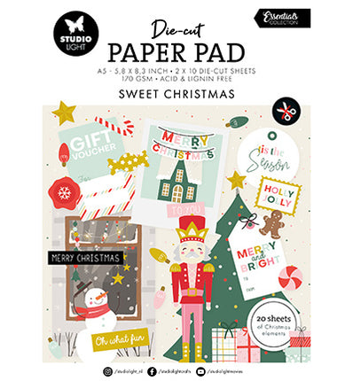 SL Die-cut Paper Pad Sweet Christmas Essentials nr.203
