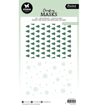 SL Mask Snowflakes & trees Essentials nr.291