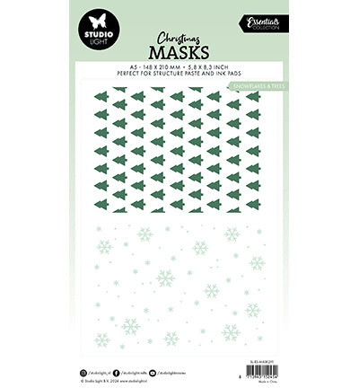 SL Mask Snowflakes & trees Essentials nr.291