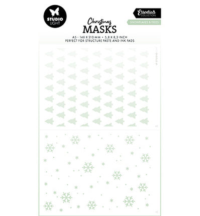SL Mask Snowflakes & trees Essentials nr.291