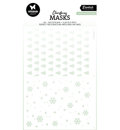 SL Mask Snowflakes & trees Essentials nr.291