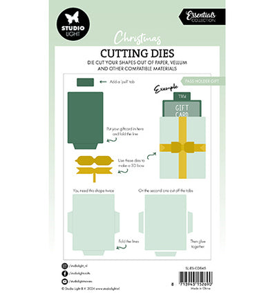 SL Cutting Dies Pass holder gift Essentials nr.845