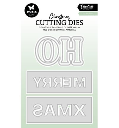 SL Cutting Dies Festive texts Essentials nr.846