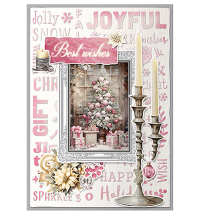 SL Embossing Folder Joyful collage Essentials nr.22
