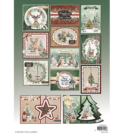 SL Design Paper Pad Festive Forest Essentials nr.200