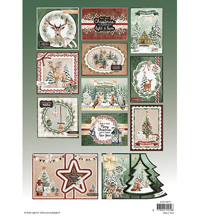 SL Design Paper Pad Festive Forest Essentials nr.200