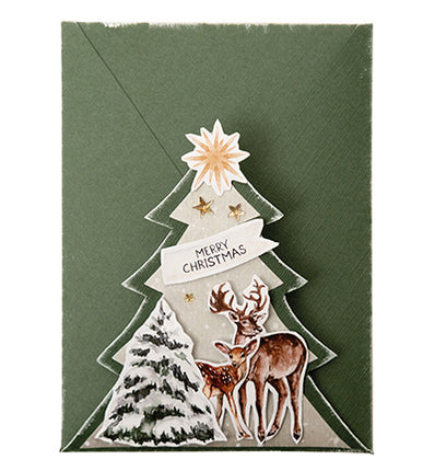 SL Die-cut Paper Pad Festive Forest Essentials nr.204