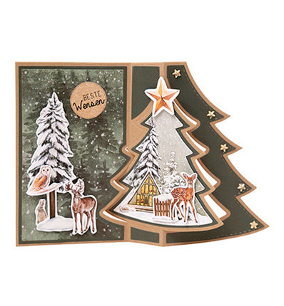 SL Die-cut Paper Pad Festive Forest Essentials nr.204