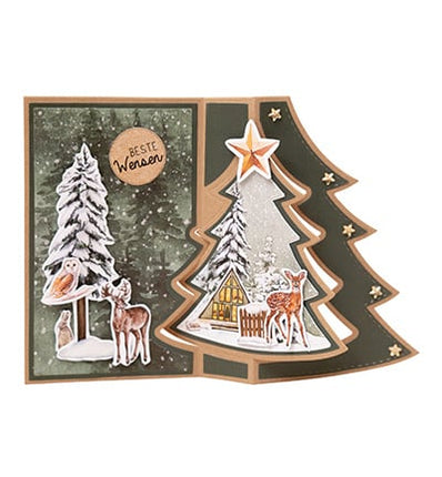 SL Cutting Dies Tree folding card Essentials nr.255