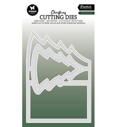 SL Cutting Dies Tree folding card Essentials nr.255
