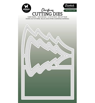 SL Cutting Dies Tree folding card Essentials nr.255