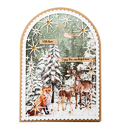 SL Die-cut Paper Pad Festive Forest Essentials nr.204