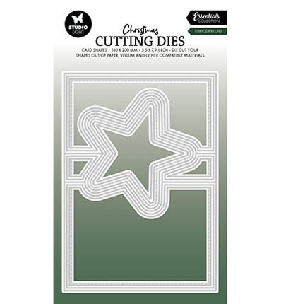 SL Cutting Dies Star folding card Essentials nr.839