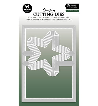 SL Cutting Dies Star folding card Essentials nr.839