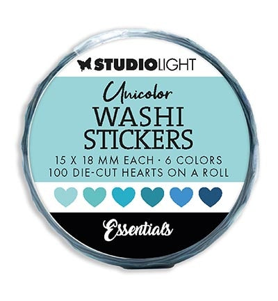 SL Washi Die-cut Stickers Blues Essentials nr.20