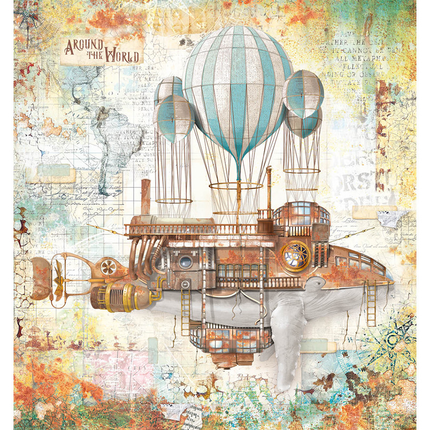 RICE PAPER A4 AROUND THE WORLD