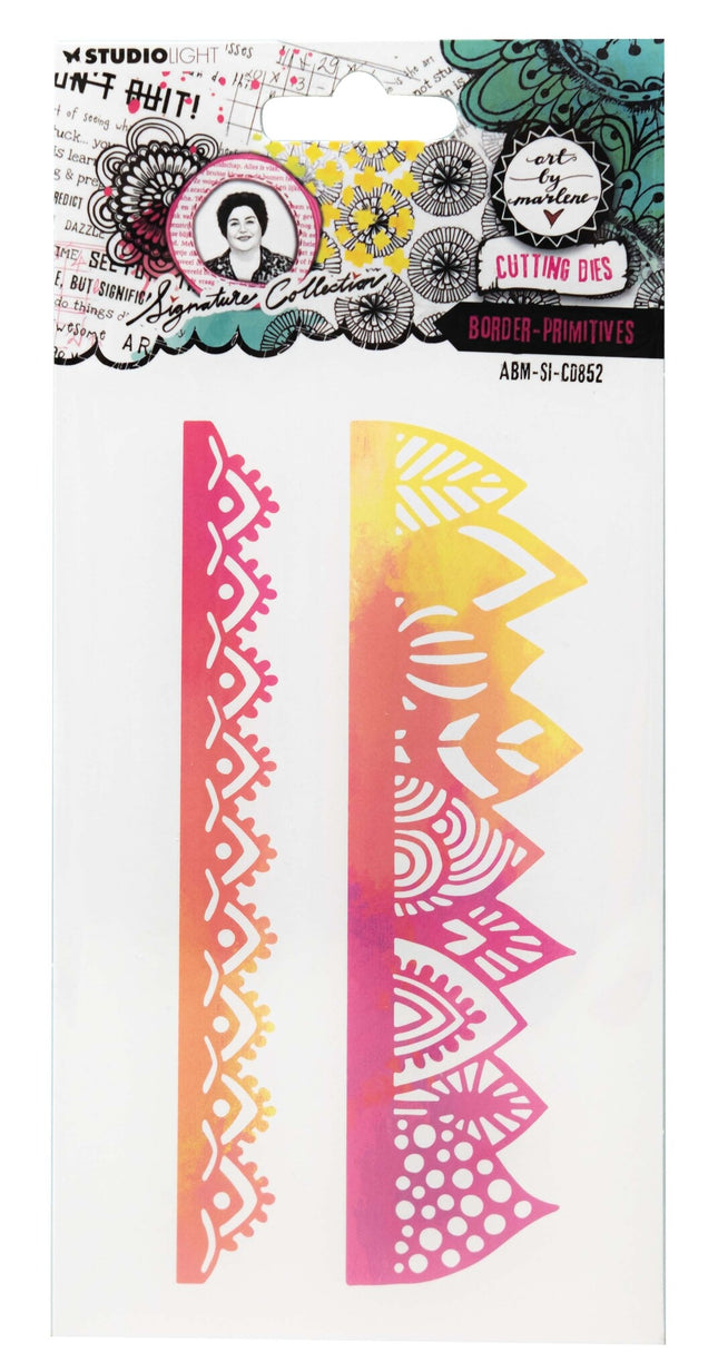 ABM Cutting Dies Border-primitives Signature Collection nr.852